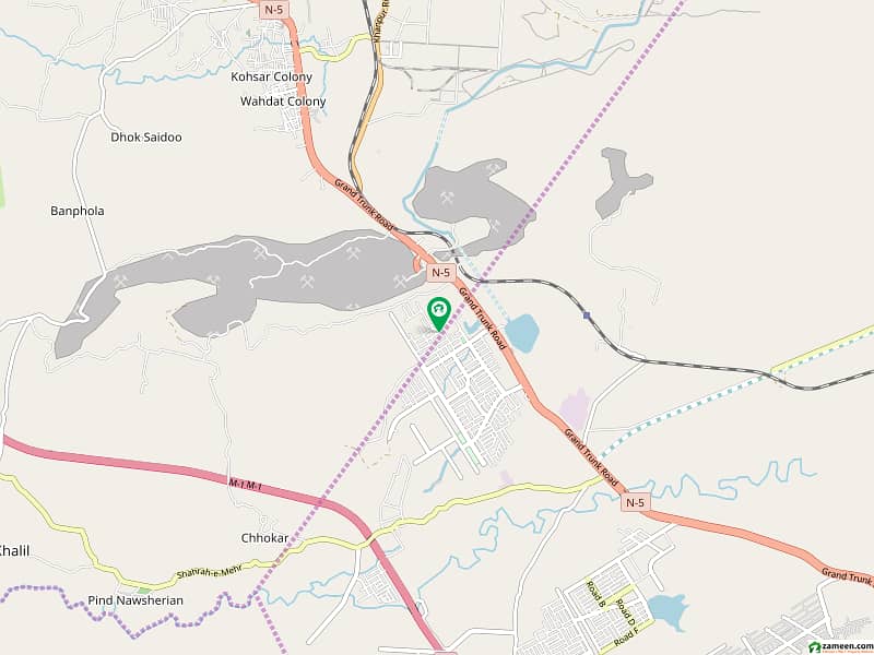 One Kanal Plot With An Inspiring Location Available For Sale 0