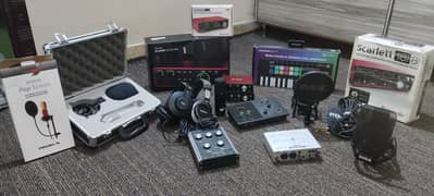 studio equipments. for sale