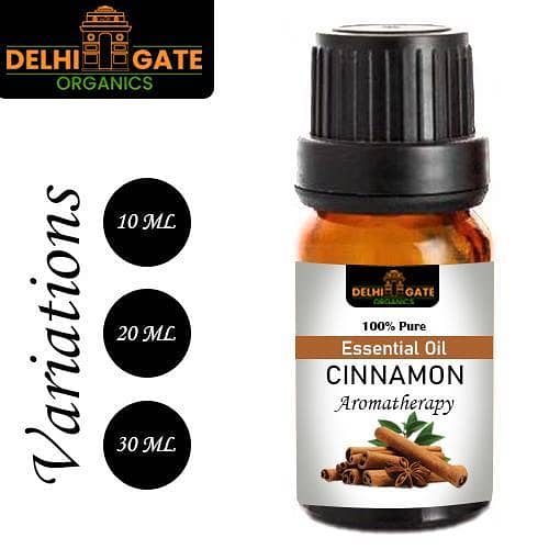 Cinnamon Essential Oil - 100% Pure & Natural Dar Cheeni Oil for Aromatherapy