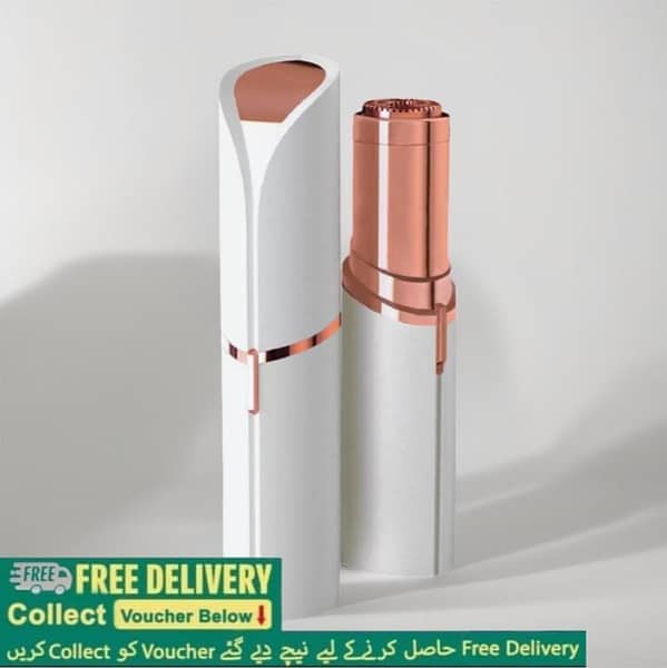Electric Facial Hair Remover Trimmer for Women - Finishing Touch Flawless Razor for Painless Eyebrow and Facial Hair Removal