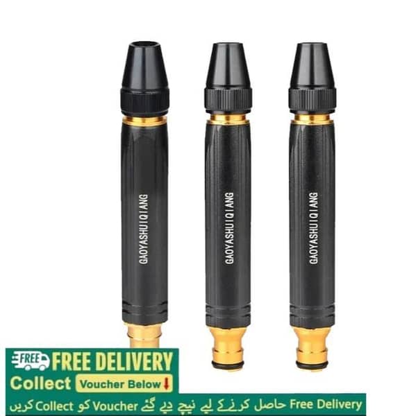 Adjustable Water Pressure Washer Nozzle with Multiple Spray Modes for Car Washing and Garden Use