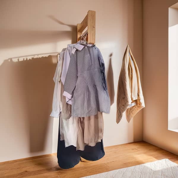 Wall Wizard Clothes Hanger Rack: Space-Saving Wall-Mounted Solution for Clothing Storage