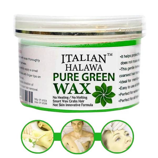 Halawa Finger Wax for Full Body and Face - Easy to Use Hair Removal Solution