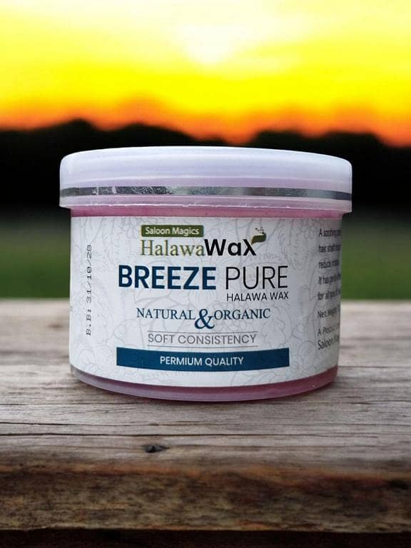 Halawa BREEZE PURE Finger Wax - Hair Removal Wax for Body Use