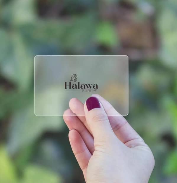 SALOONMAGICS Halawa Wax Applicator Card for Professional Use