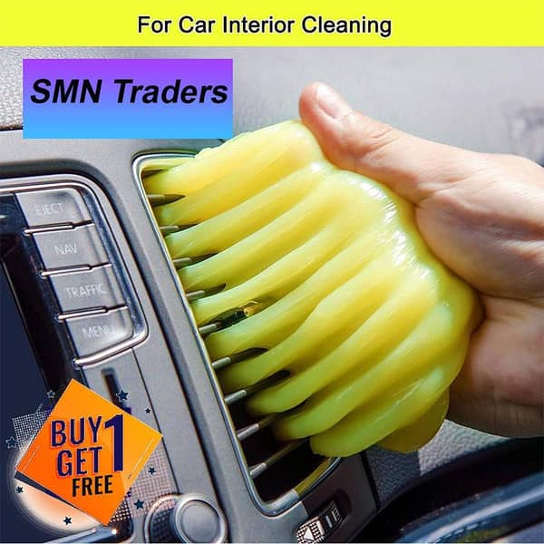 Car Cleaning Gel Pad - Glue Cleaner for Home and Computer Keyboard Dust Removal Tool