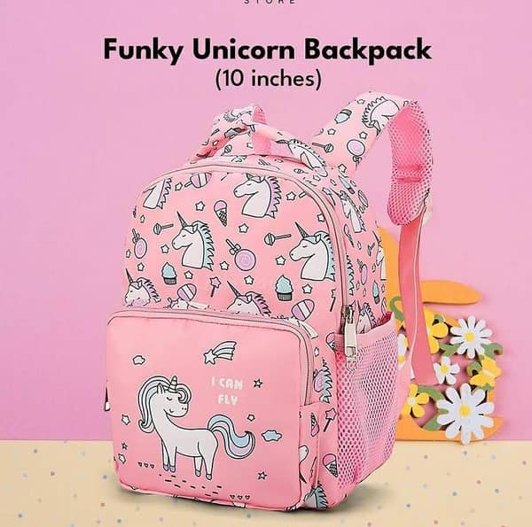 Unicorn School Bag for Girls in Kindergarten