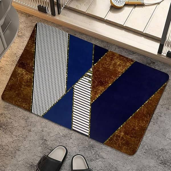 Anti-Slip Floor Mat by Super Absorbent, Quick Dry and Water Resistant for Kitchen, Bathroom, and Entryway, Size 40x60 CM
