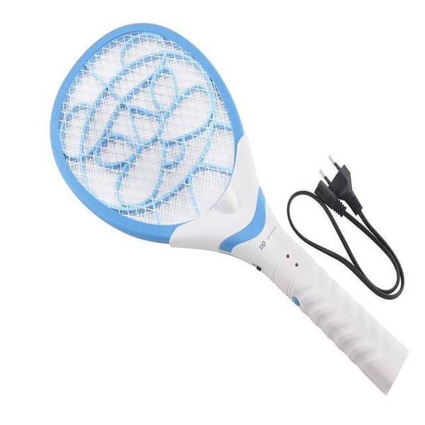 Original DP Rechargeable Mosquito Killer Racket with 500mAh Battery - Electric Insect Swatter for Indoor and Outdoor Use