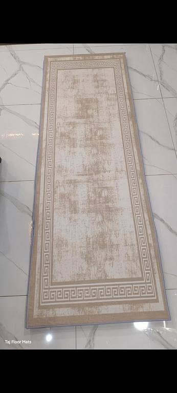 2' x 6' Anti-Slip Runner Rug, Bamboo Silk Carpet, Machine-Made Silk Rug for Home Flooring
