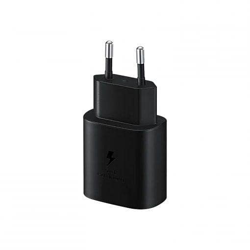 Samsung 25W Black Wall Charger (2 Pin) for Fast Charging