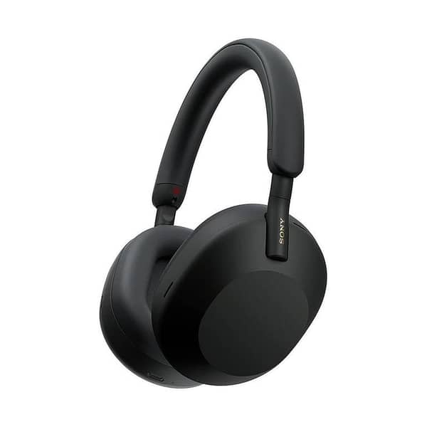 Sony WH-1000XM5 Wireless Noise Cancelling Headphones with Soft Synthetic Leather, Integrated Processor V1, and 30-Hour Battery Life