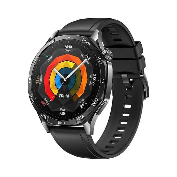 Huawei Watch GT5 46mm Smartwatch with 14-Day Battery Life, Sharp Design, Compatible with iOS and Android