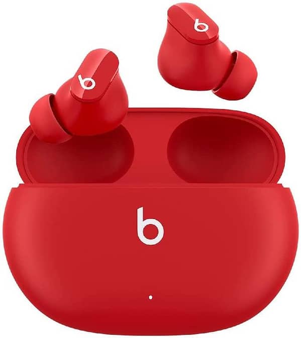 Beats Studio Buds: True Wireless Earbuds with Noise Cancelling, Sweat Resistance, IPX4 Rating, Compatible with Apple & Android, Class 1 Bluetooth and Built-in Microphone
