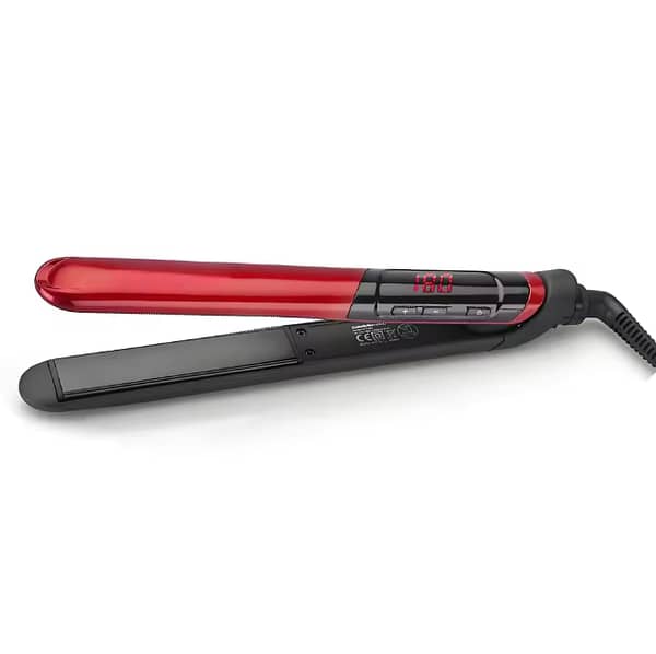 Professional 2-in-1 Flat Iron Hair Straightener and Curler