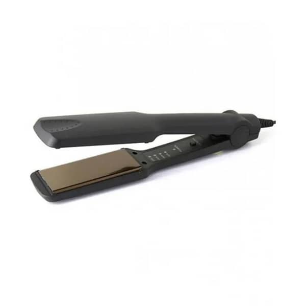 Ceramic Hair Straightener with Temperature Control - Portable Professional Hair Iron for Styling