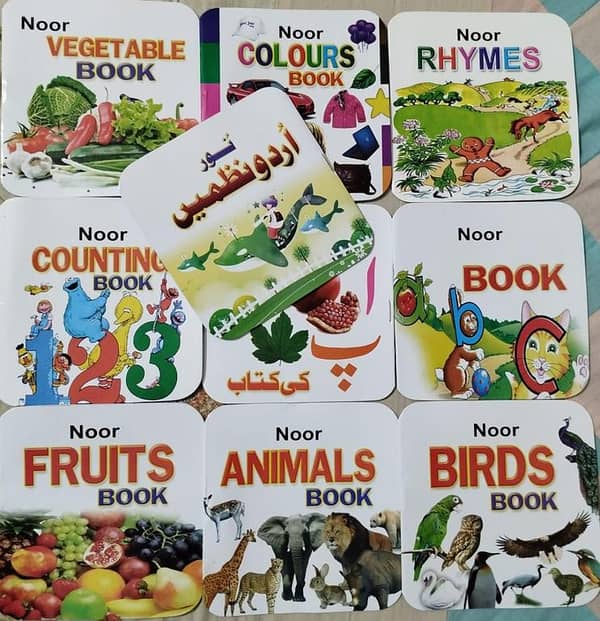 Set of 10 Preschool Books for Early Learning - Engaging Reading Materials for Kids and Toddlers