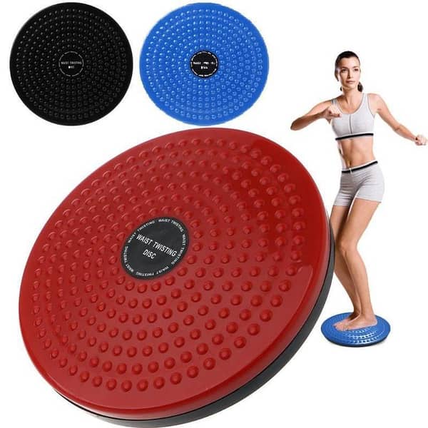 AB Twister Plate Disc - Rotating Waist Fitness and Tummy Trimmer Exercise Machine