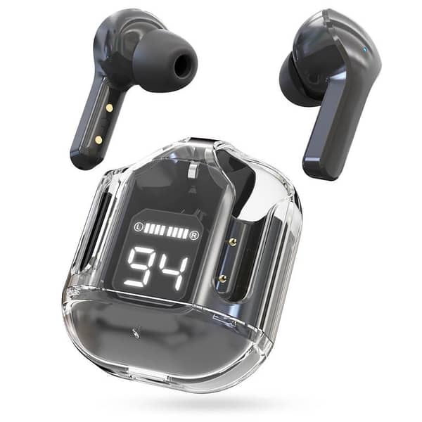 Air 31 Wireless Earbuds with Touch Sensors, Bluetooth Connectivity, and LED Display for Smartphones