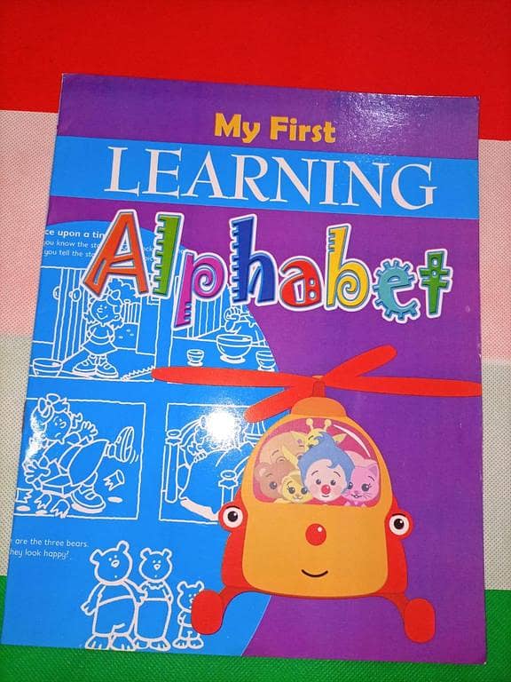 My First Alphabet Learning Book for Kids - Enhance Thinking Skills and Engage in Summer Activities