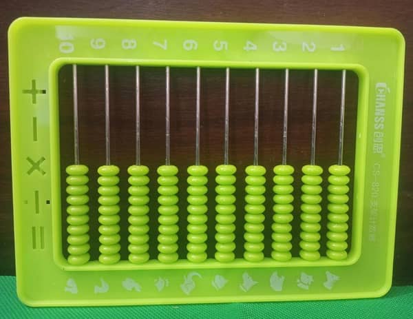 TYMS Kids Abacus - Educational Math Toy for Early Learning with Colorful Beads