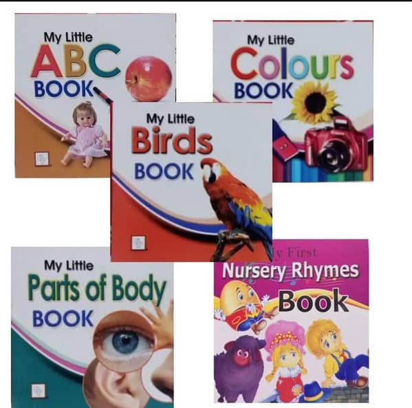 Pack of 5 Children's Reading Books with a Surprise Gift - Suitable for Playgroup to Nursery Kids - Ideal for Homeschooling