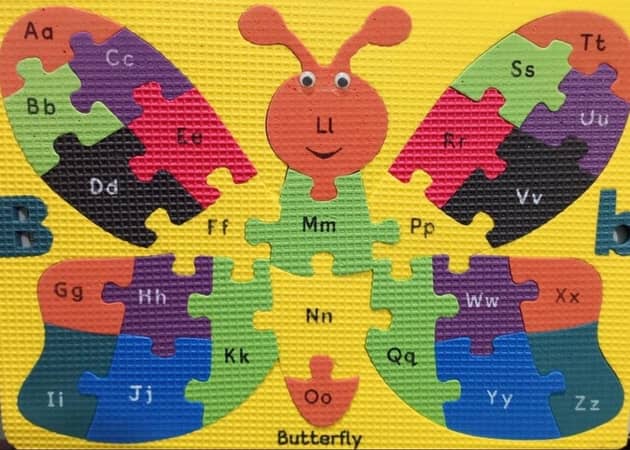 Animal Jigsaw Puzzle for Kids - Fun Foamic Activity with ABC Letters, Available in 3 Designs
