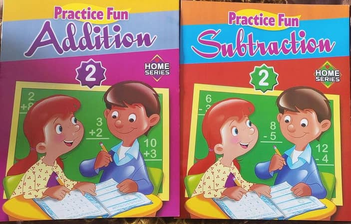 Addition and Subtraction Workbook for Kindergarten to Grade 1 - Summer Vacation Math Improvement Resource