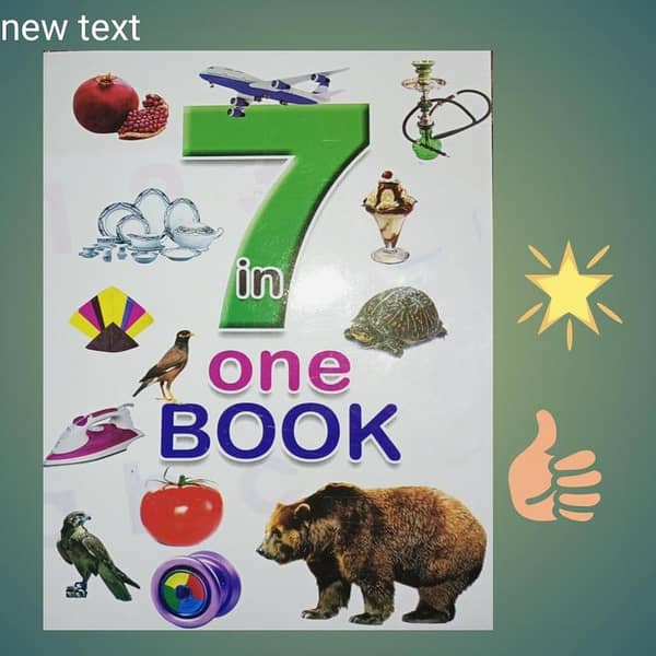 7-in-1 Early Learning Book for Children