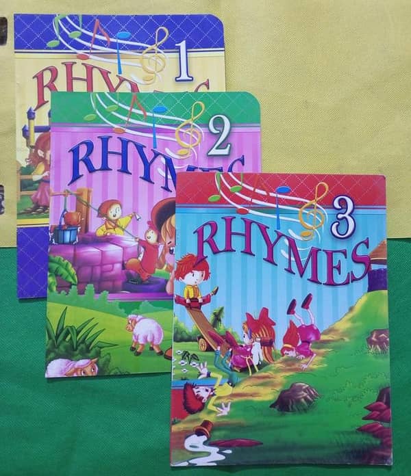 Kids' Nursery Rhymes Book with Pop It Push Toy