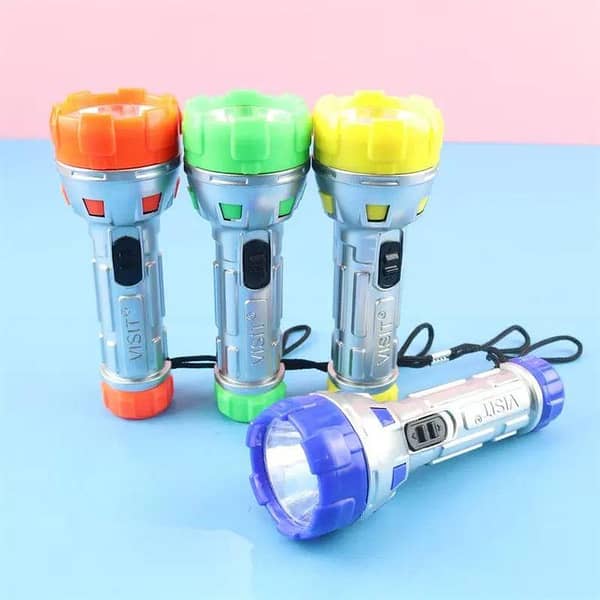 Multicolor Flashlight Torch - High Quality for Outdoor Use