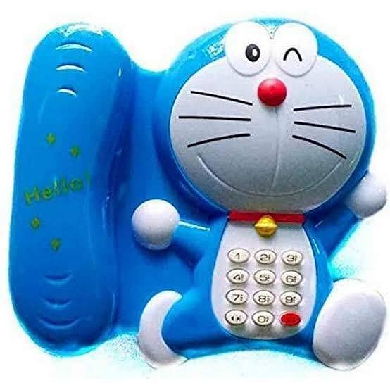Hello Kitty & Doraemon Musical Telephone Toy for Kids