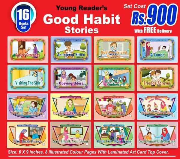 8 Good Habit Stories for Kids in English - Building Character and Manners