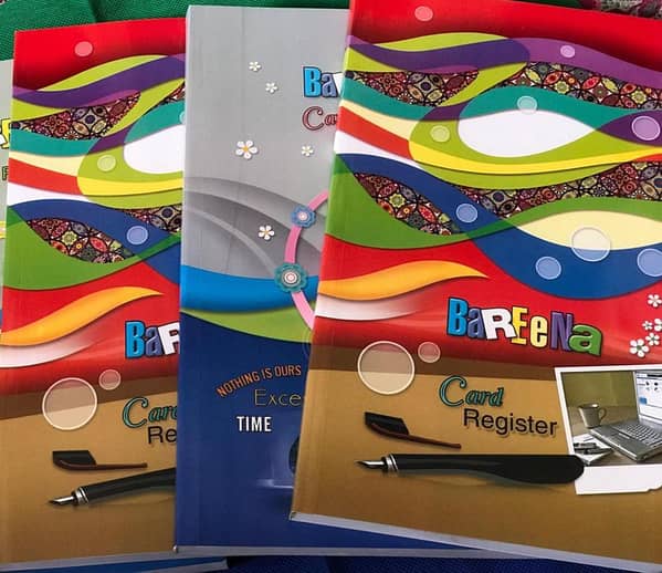 Register Notebook with 270 Pages for University, College, School Notes - Suitable for Boys and Girls