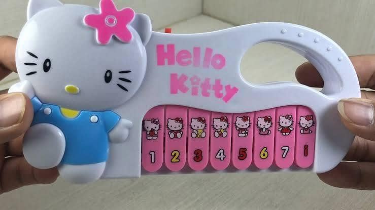 Doremon and Hello Kitty Kids Piano - Colorful Musical Toy for Boys and Girls