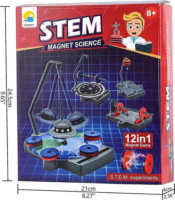 6-in-1 STEM Solar Robot Kit: Build and Experiment with Your Own Portable Robots