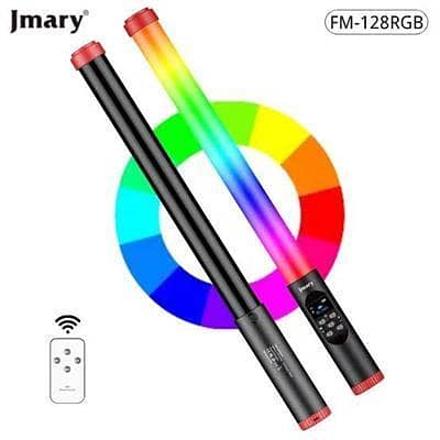 Jmary FM-128RGB Waterproof Handheld RGB LED Light Wand