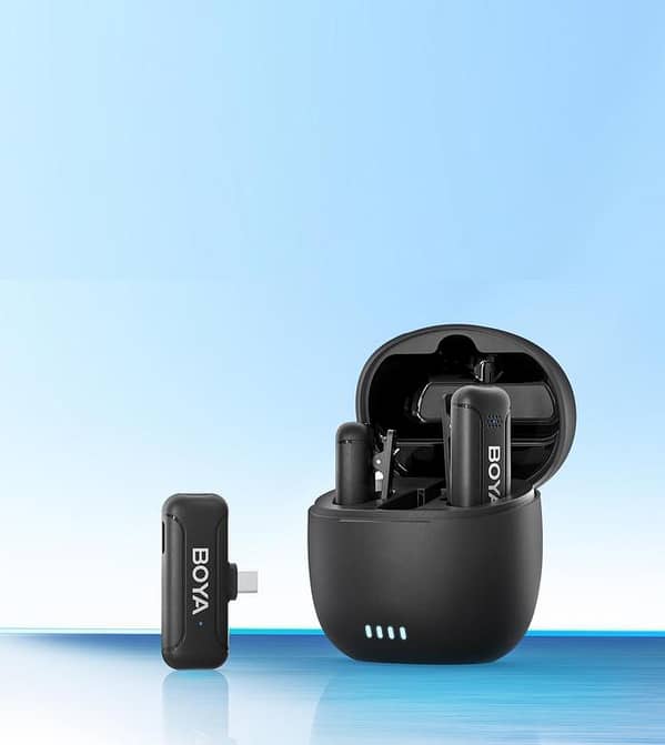 BOYA BY-WM3T-U2 Wireless Microphone for USB-C Devices with 2-Year Warranty