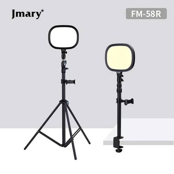 Jmary FM-58R 9-Inch LED Panel Light for Photography and Video