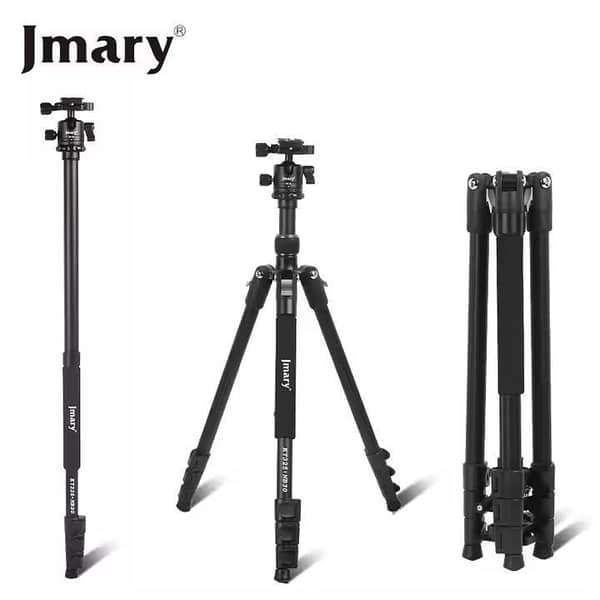 Jmary KT285+NB40 1.64M 2-in-1 Tripod with Panoramic Ball Head and Monopod Functionality