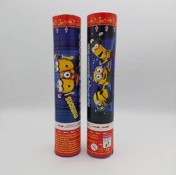 Pack of 2 Minions Theme Party Poppers - 20 cm Size