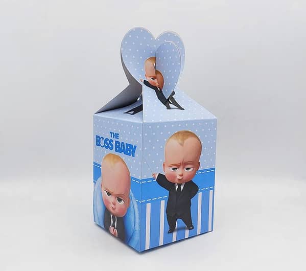 BOSS BABY GOODY BOXES - SET OF 10 GIFT BOXES