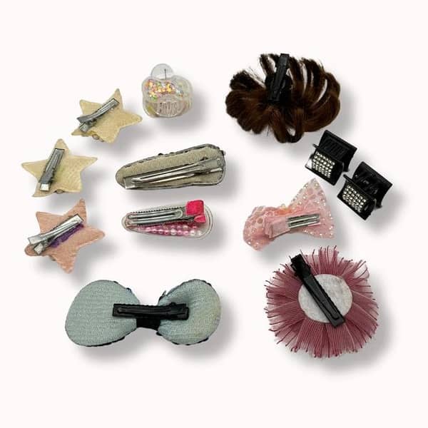 12 Mini Hair Clips for Daily Use - Versatile and Secure Hair Accessories