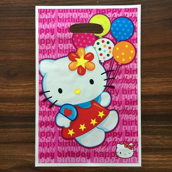 Pack of 10 Hello Kitty Themed Goody Bags