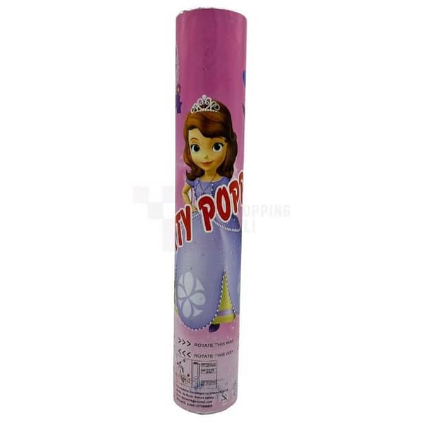 Princess Sofia Party Poppers - 30 cm Height Confetti Popper - Single Pack