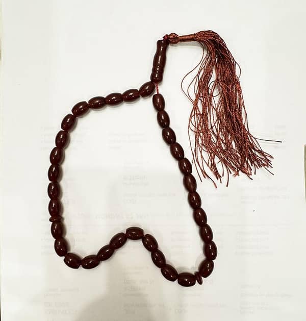TASBEEH Crystal Beads Tasbih - 33 Bead Fancy Prayer Rosary