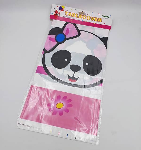Panda Theme Table Cover - 108 cm x 180 cm