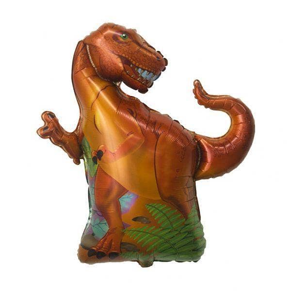 Mini Dinosaur Theme Foil Balloons - 14 Inch Size