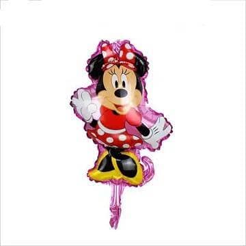Mini Size 14 Inch Minnie Mouse Foil Balloon for Party Decorations