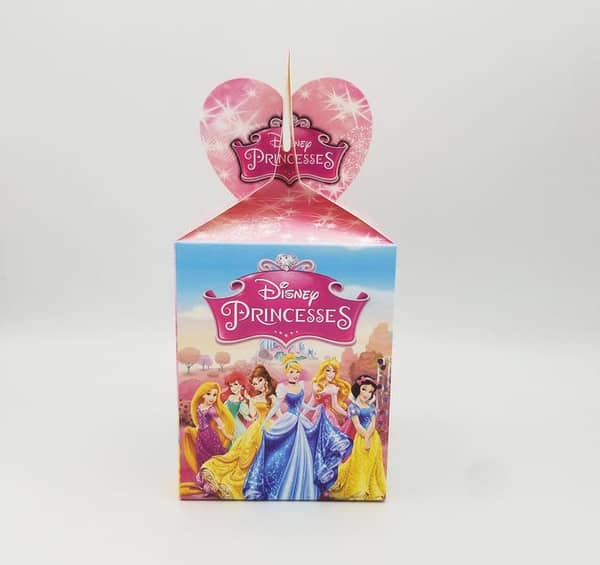 Pack of 10 Princess Theme Goody Boxes - Perfect for Gifts and Treats